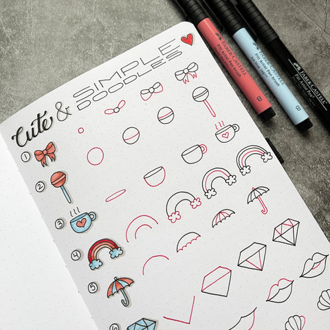 Gel Pen Ideas and Inspo, Doodles, Rocks, Journals and More 