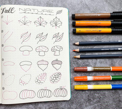 Bullet Journal Tutorial: Using Other Mediums – Faber-Castell USA