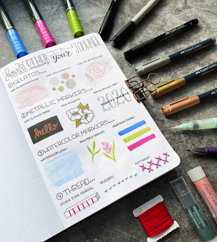 My Favorite Bullet Journal Pens & Markers - BuJoing