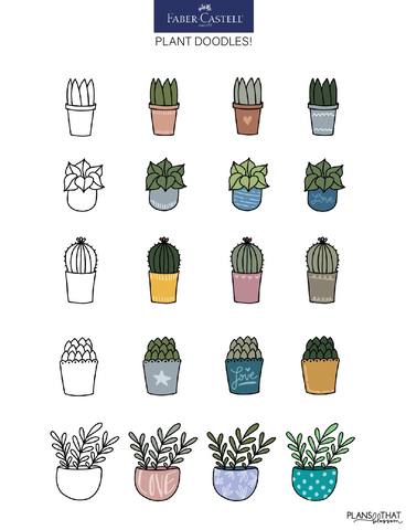 Plant doodles
