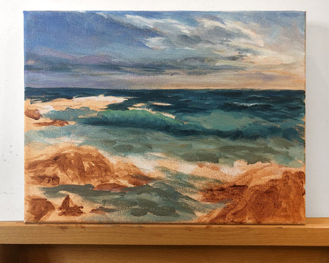 Seascape painting