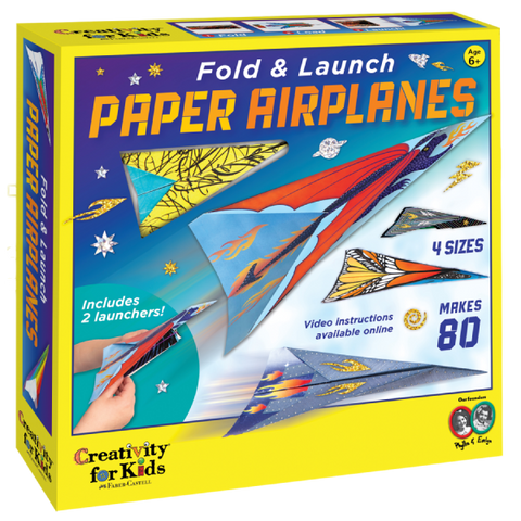 Fold and Launch Paper Airplanes kit