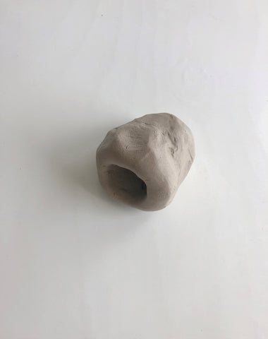 Clay with bottom hole