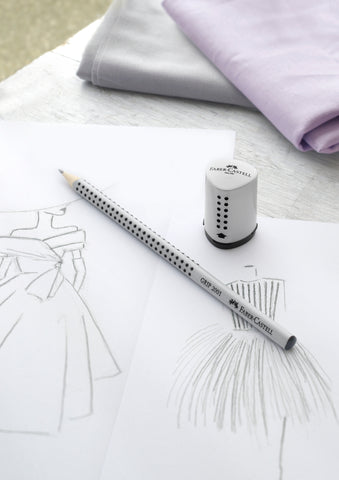 Grip 2001 Graphite Pencil and fashion sketch