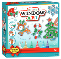 Holiday Easy Sparkle Window Art