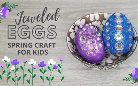 Jeweled Easter eggs