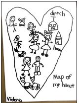 Map of my heart sketch