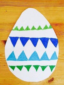 Easter egg craft