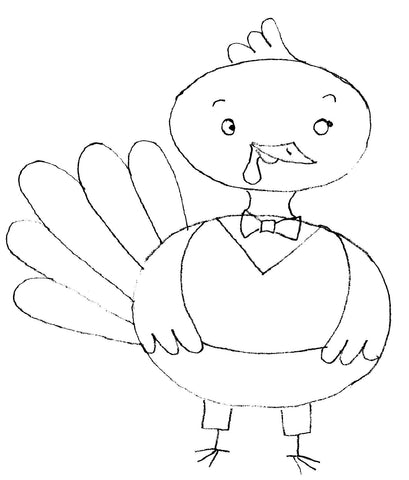 Turkey outline