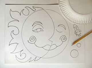 Earth Day Craft For Kids Warm As The Sun Cool As The Moon Faber Castell Usa