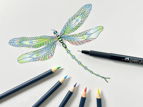 dragonfly drawing