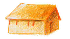 Stage 3: Orange house with shading