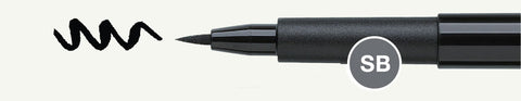 Pitt Artist Pen soft brush nib