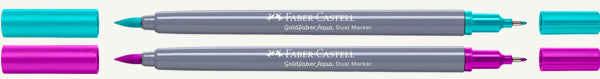 Two Goldfaber Aqua Dual Markers