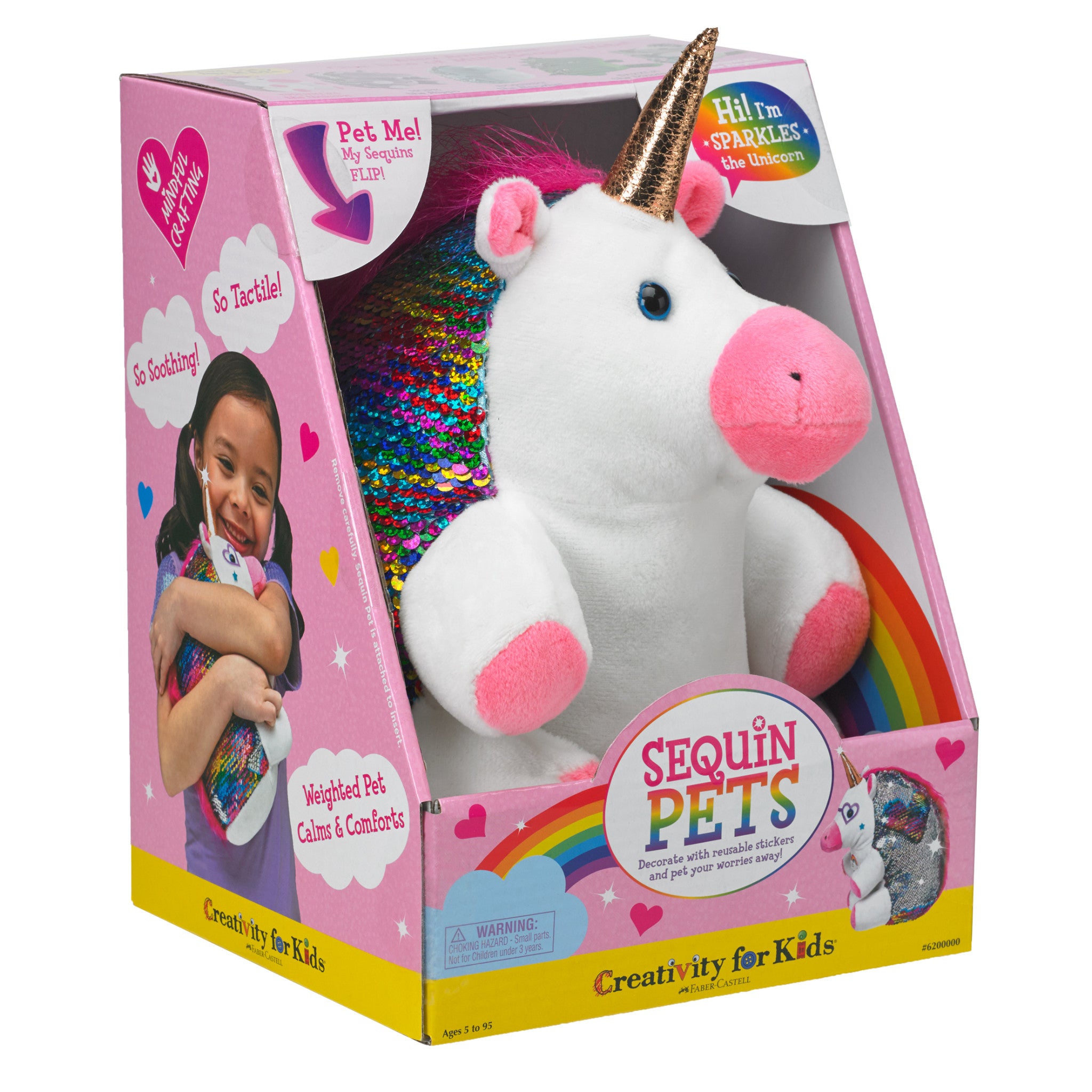 sequin unicorn teddy