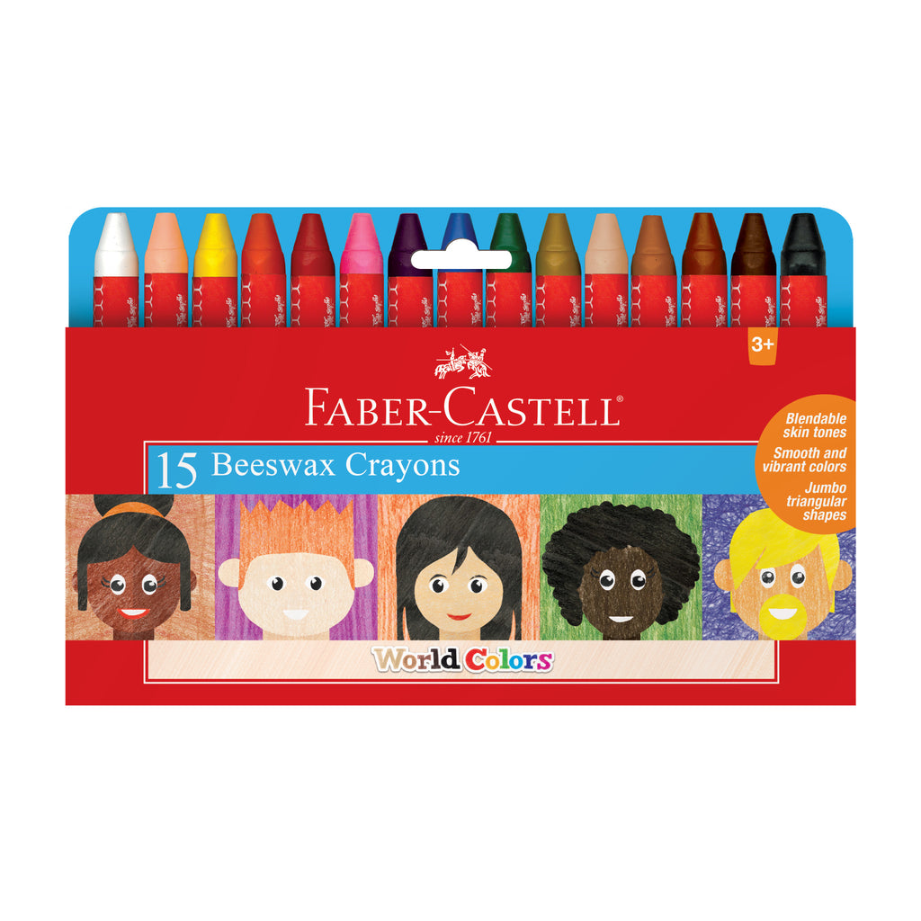 Little Creatives 6 Easy Grip Finger Crayons - #122606