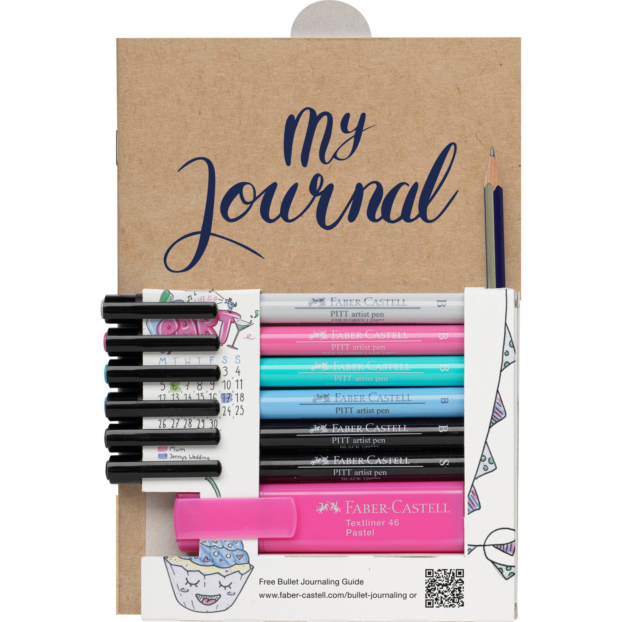 PItt Artist Pen Journaling Set - #267125 – Faber-Castell USA