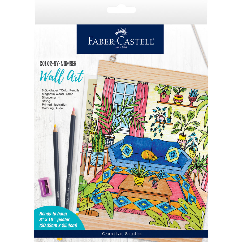  Faber-Castell Color by Number Foil Fun - T-Rex - Color and  Display 1 Dinosaur Color by Number Board : Arts, Crafts & Sewing