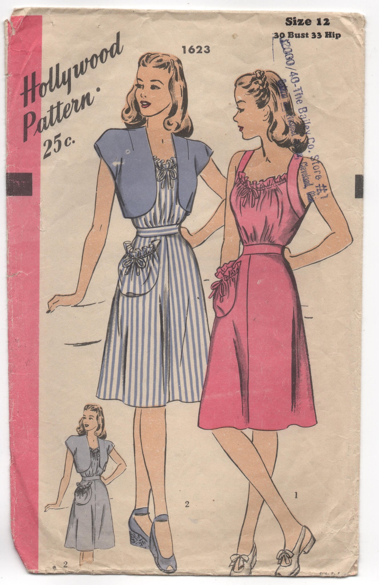 1940s summer dress