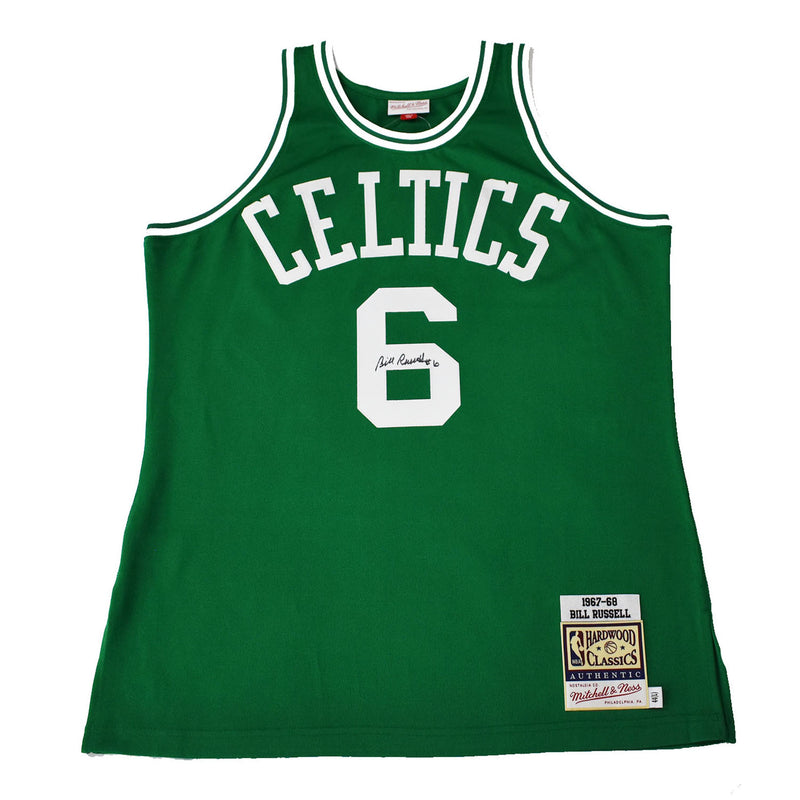 mitchell and ness bill russell jersey