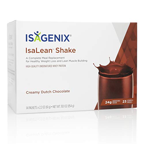 Isagenix Isalean Shake - Complete Superfood Meal Replacement Drink Mix for Healthy and Lean Muscle Growth - 826 Grams - 14 Meal