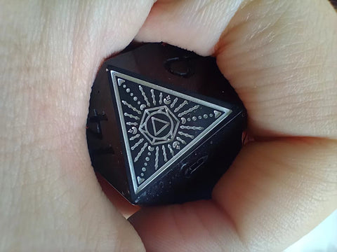 An Ascendice die showing the issues we had with such an intricate logo