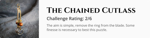 The Chained Cutlass Cast Puzzle for Dungeons and Dragons