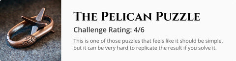 The Pelican Puzzle as part of the Trinket Puzzle Bundle