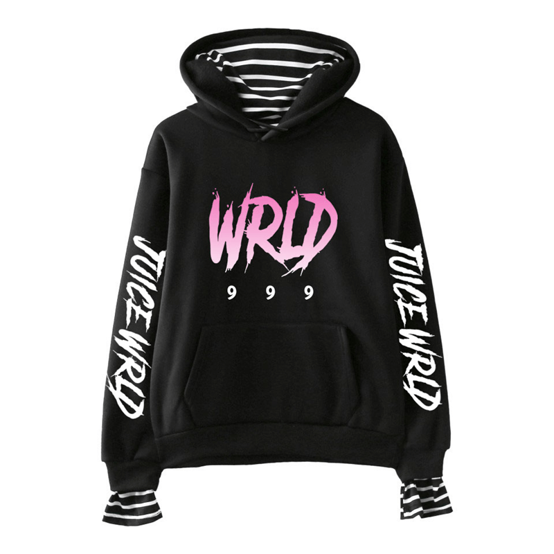juice wrld hoodie black