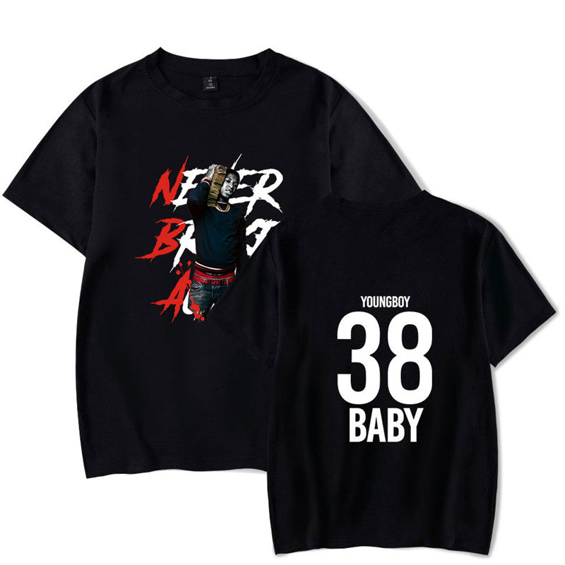NBA YoungBoy T-Shirts Newest Women/Men T Shirt Tops-FFFort