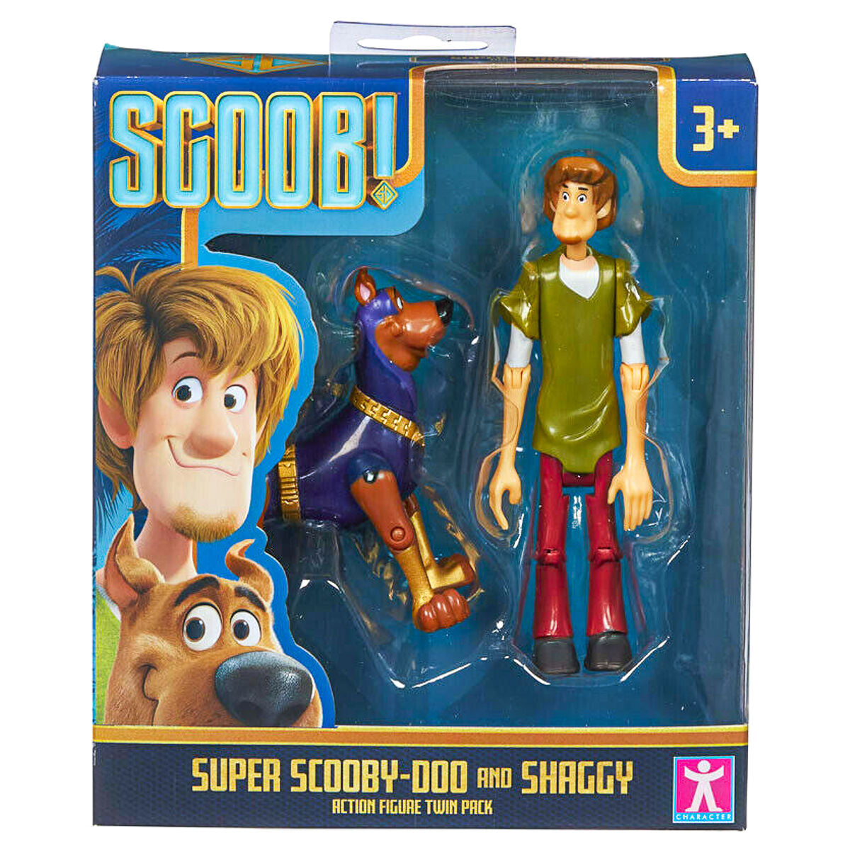 Scoob! Super Scooby-Doo! and Shaggy Action Figure Twin Pack — Booghe