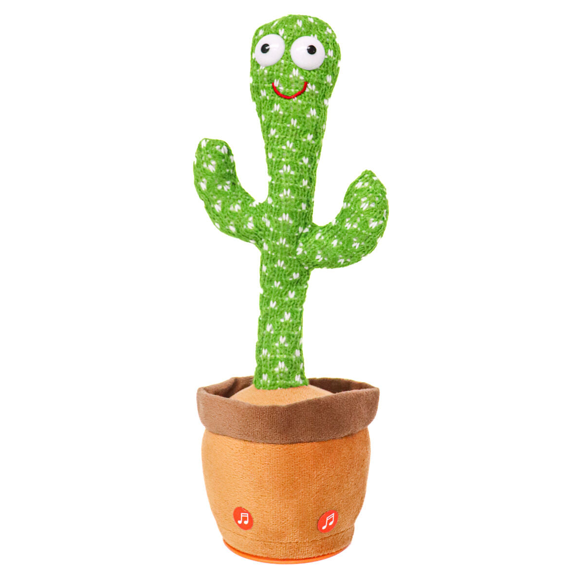 Volume réglable Peluche Dancing Cactus, Cactus chantant, Cactus