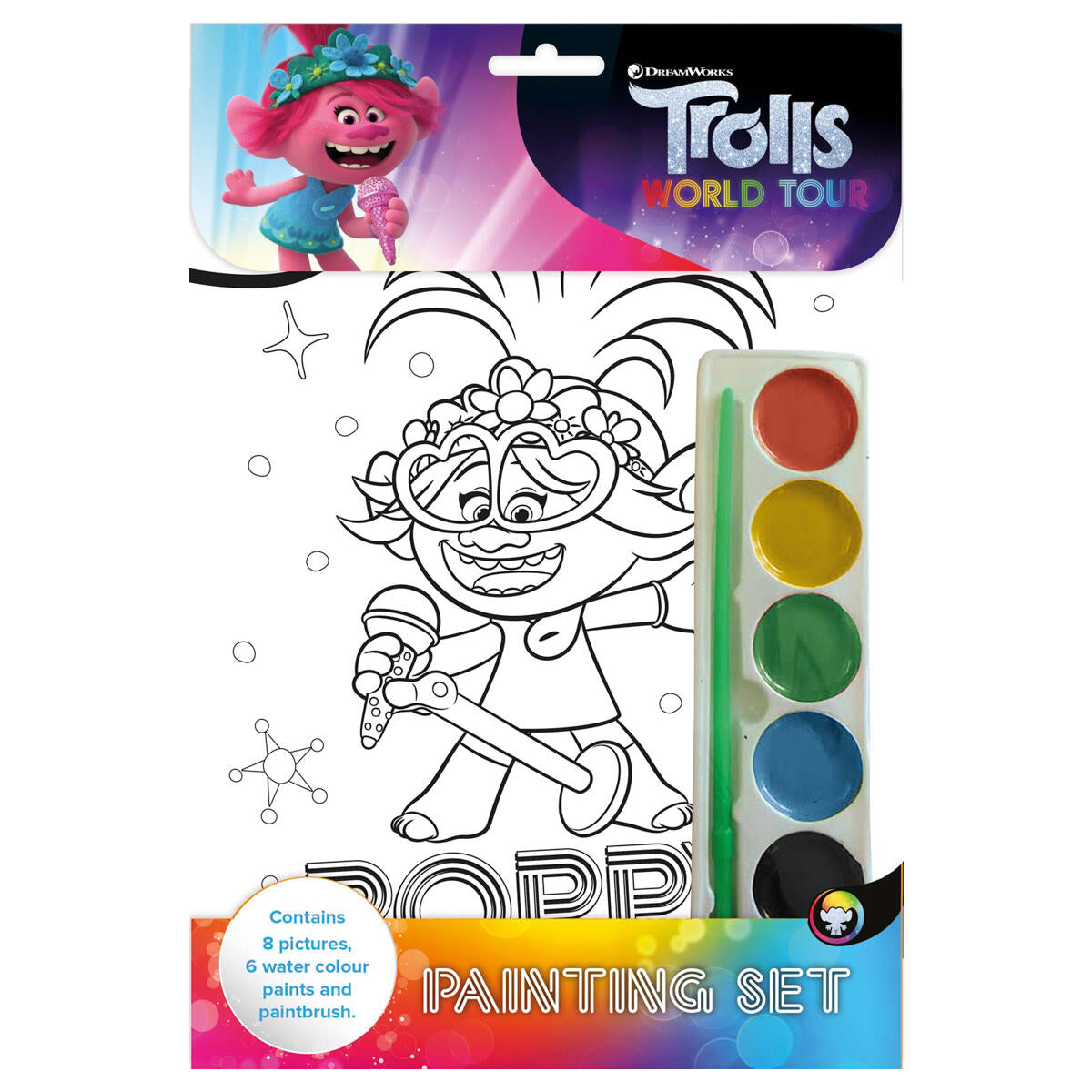 Trolls World Tour Painting Set — Booghe