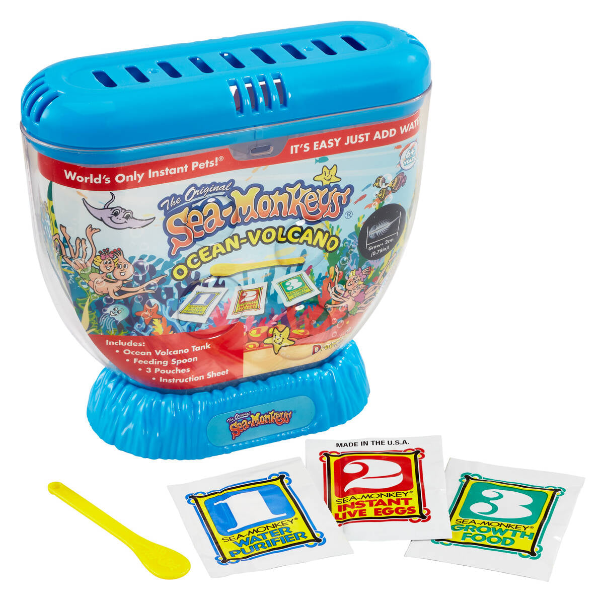 The Original Sea-Monkeys Volcano Zoo Instant Pets — Booghe