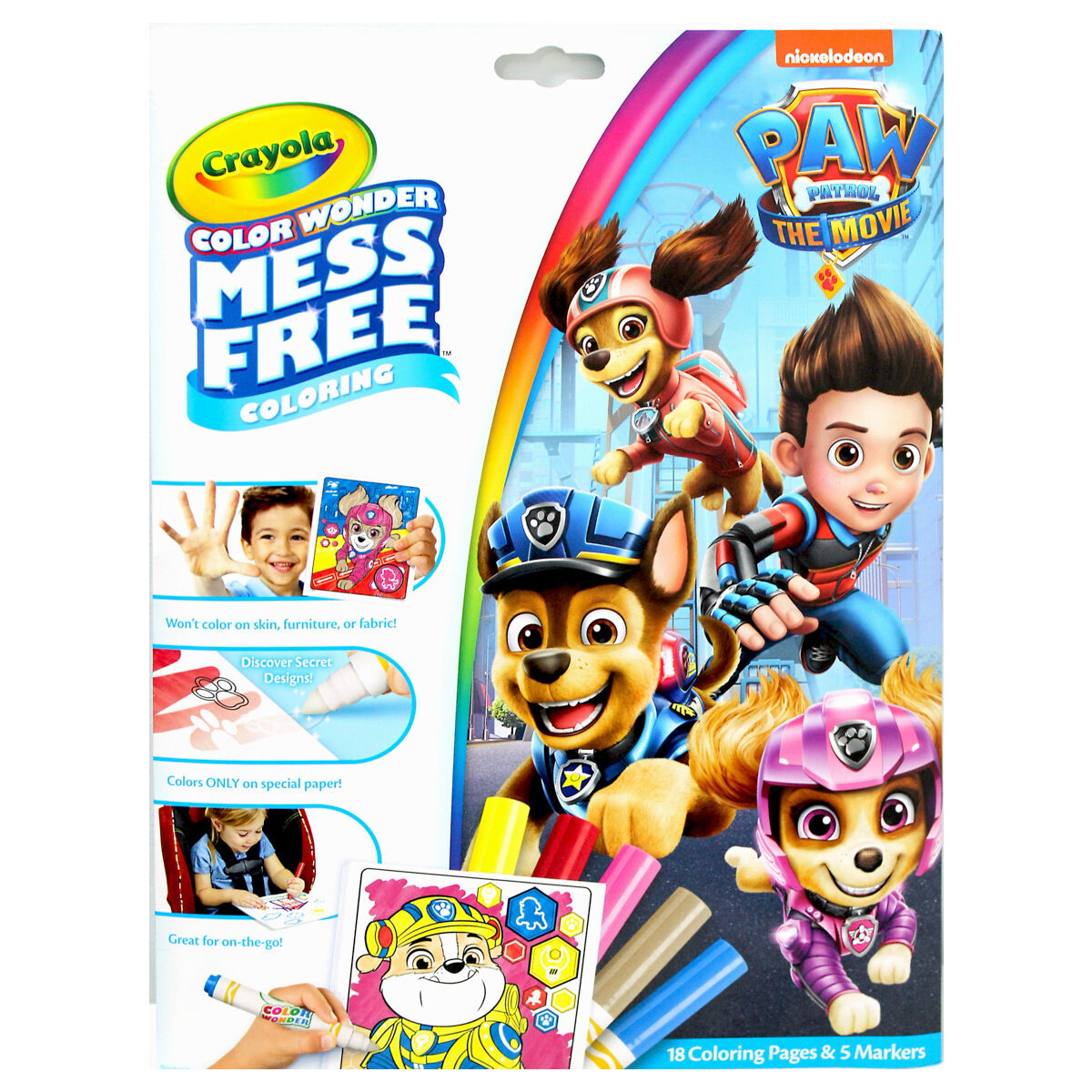 Crayola Color Wonder Mess Free Colouring Paw Patrol