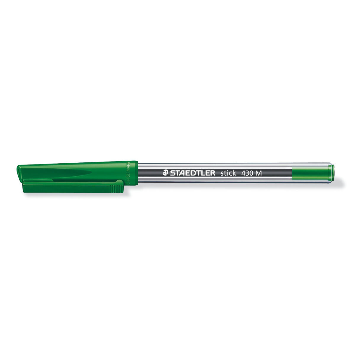 STAEDTLER Stick 430 Medium Tip Ballpoint Pens - Blue Red Green Black