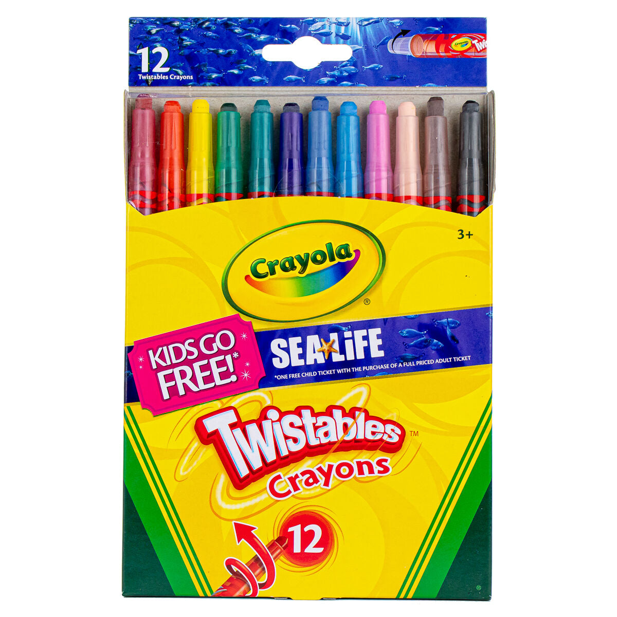 Pokémon : Lot de 12 crayons couleurs