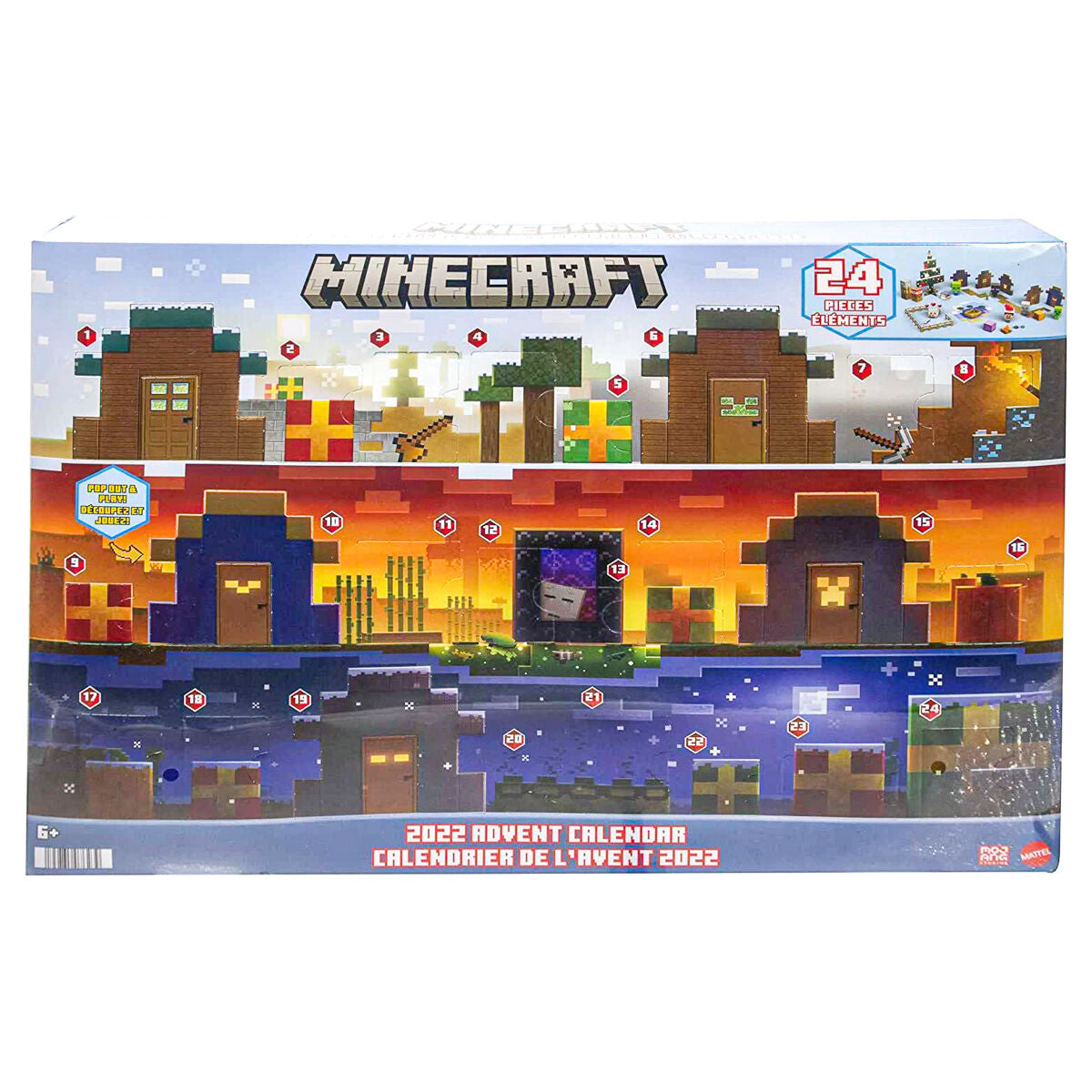 Minecraft 2023 Advent Calendar: Featuring Mob Head Minis! - Hello  Subscription