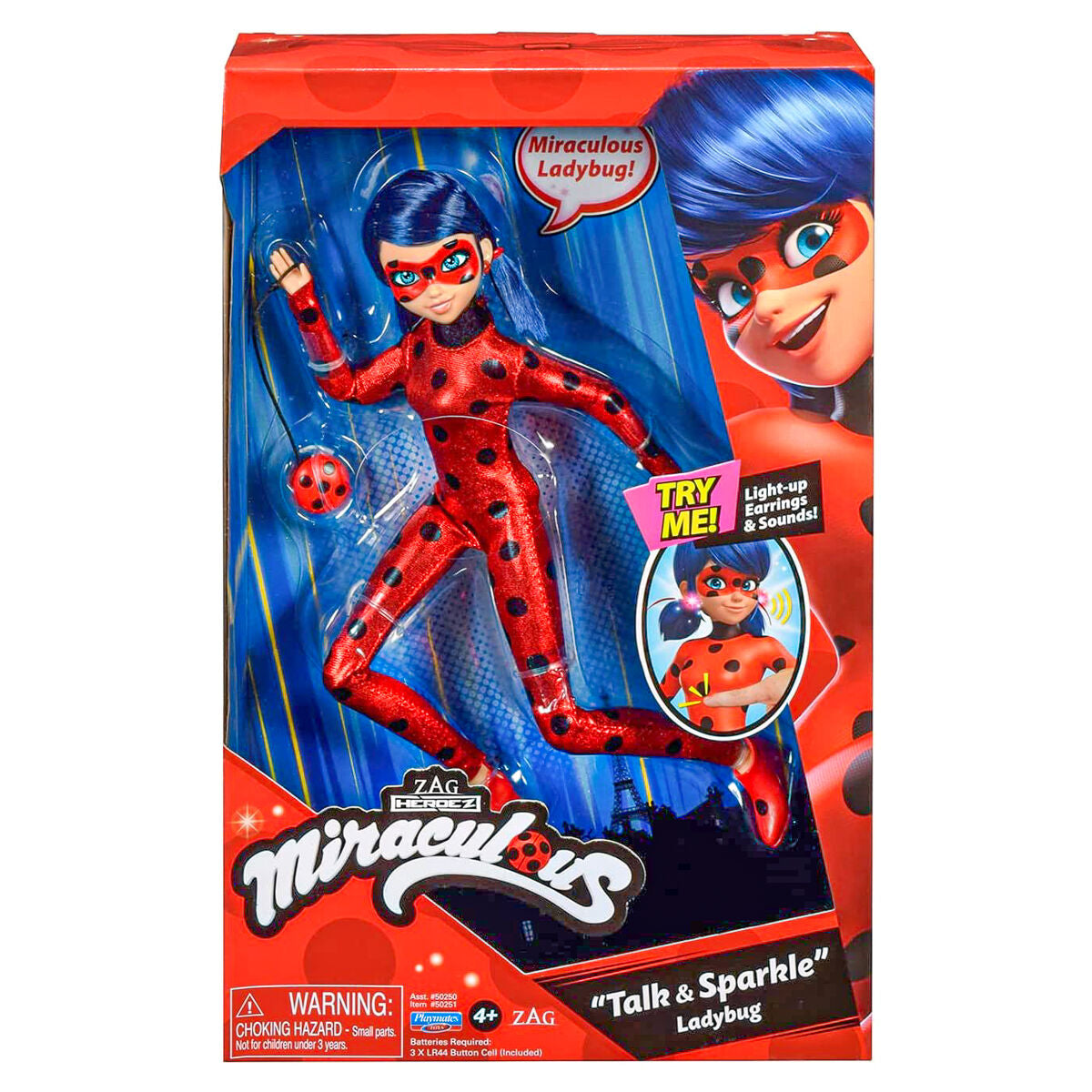 Miraculous Ladybug 'Paris Wings' Doll Action Figure - Zag Heroes Playmates  Toy