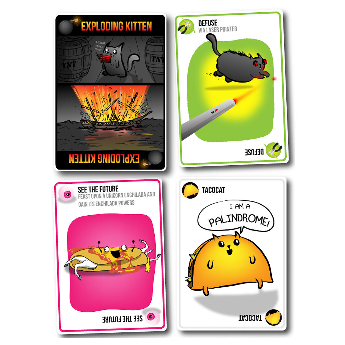 Exploding Kittens Card Game - Booghe