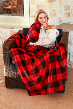 Ready to Ship | Gorgeous Buffalo Plaid Blanket