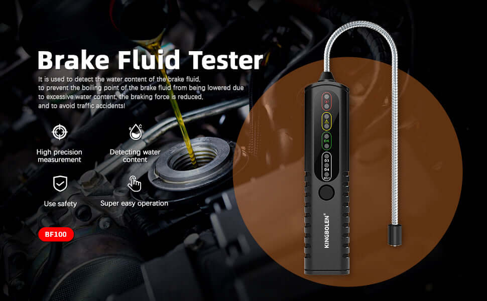 KINGBOLEN BF100 Automotive Brake Fluid Tester