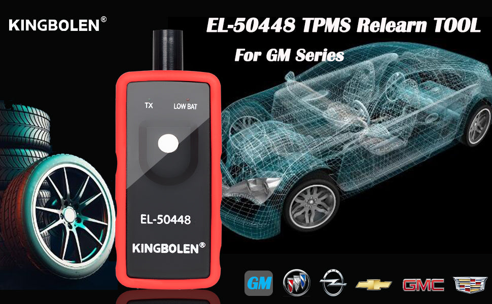 KINGBOLEN EL-50448 Tire Sensor TPMS Relearn Tool for GM