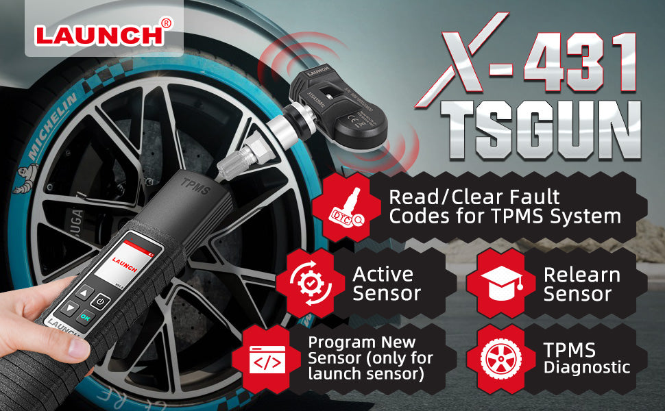 LAUNCH X431 TSGUN  TPMS Programming Tool