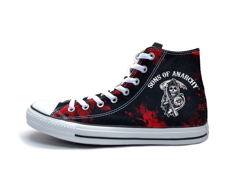 Sons Of Anarchy Bloody Reaper Chucks – The Ave Los Angeles