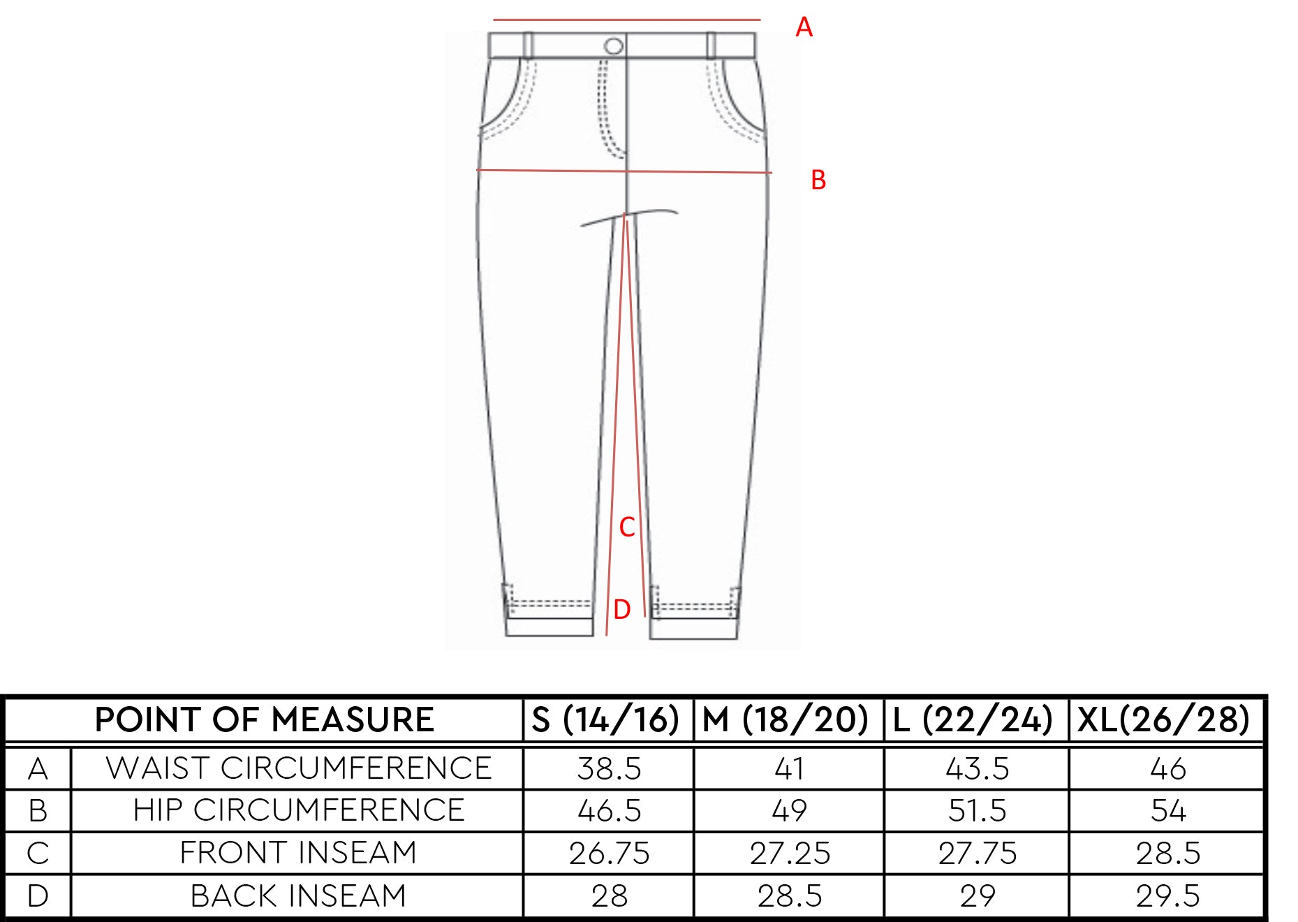 Size Guides – HOURS | Sustainable. High Quality. Sizes 10-32 Exclusively.