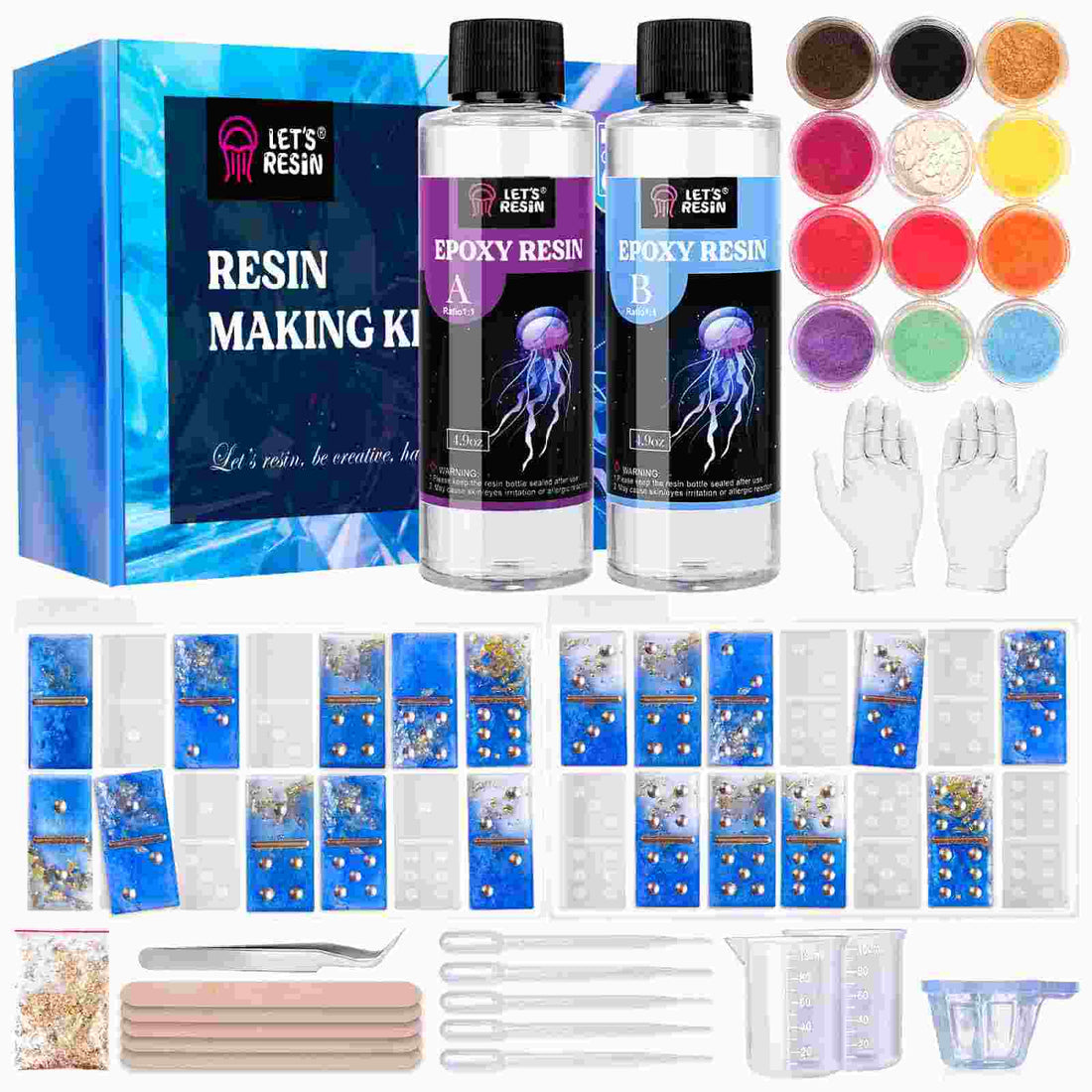 Coaster and Sphere Molds Resin Beginner Kit – Let's Resin