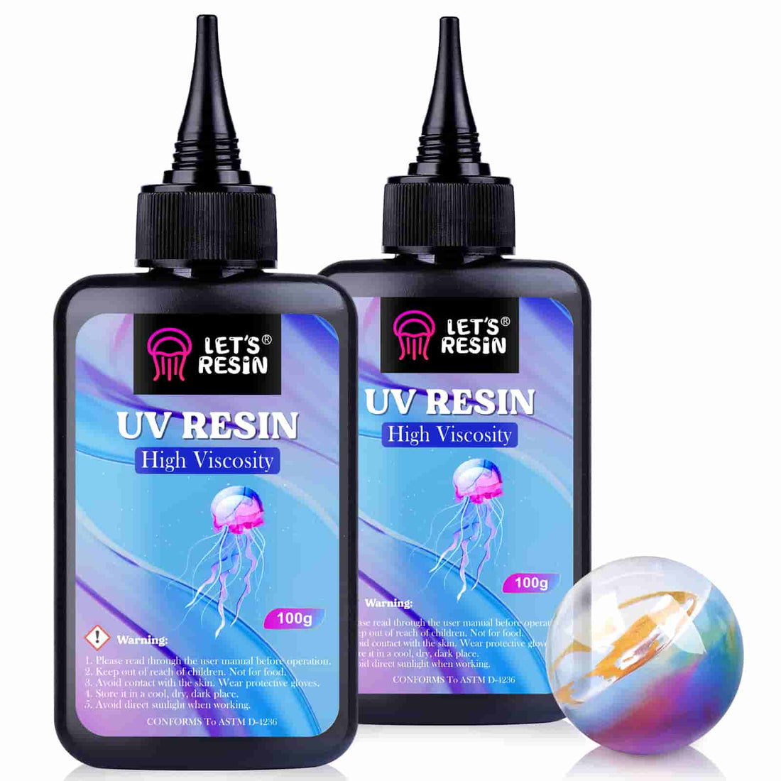 Clear UV Resin (Hard Type 2.0) - 2kg – Let's Resin