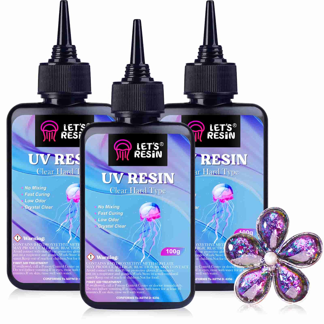 UV Resin Kit with Flashlight for Bonding