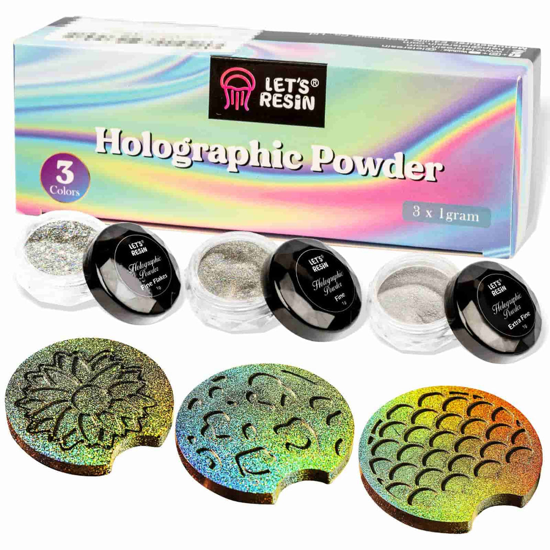Vixen Holographic Ultra Fine Glitter –